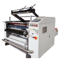Machine à découper les billets de loterie, machine à découper et à rembobiner le papier en rouleaux, machine à découper le papier thermique avec contrôleur PLC Delta