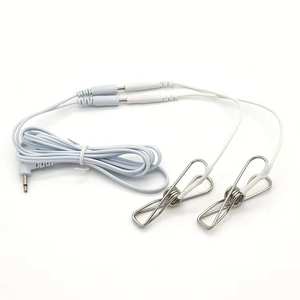 Elektro schock Nippel klemmen Bondage Brust <span class=keywords><strong>massage</strong></span> gerät Vibrations stimulation Klitoris Gerät Vibrator SM Sexy Spielzeug für Frauen - Product Image 5