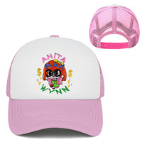 ANITA MAX WYNN Gorra de béisbol de 5 paneles 100% Poliéster Terciopelo Sombrero de conductor de camión con bordado de dibujos animados de Drake Disponible en red