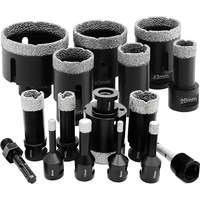 Meilleur ajustement universel Para trou Cutter diamant carrelage verre trou scie 6mm noyau forets outils à main pour porcelaine céramique marbre-001
