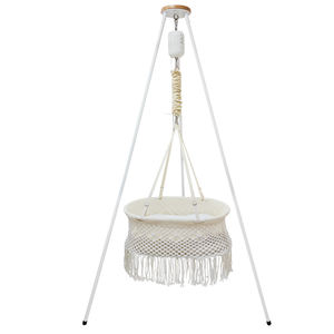 2025 Neues Design Hochwertige Natürliche Runde Babywiege Babyschaukel Schlafplatz - Product Image 1