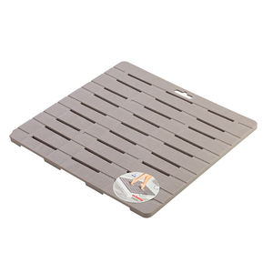 Plateforme de douche WINNY 55x55 cm en polypropylène gris tourterelle - Product Image 1