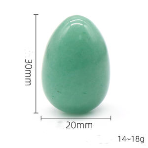 ไข่คริสตัลธรรมชาติขนาด 3 ซม. ขายส่งจำนวนมาก หินตกแต่งเทศกาลอีสเตอร์ หินขัดเงา หินแร่ ไข่คริสตัล หินอัญมณี - Product Image 5