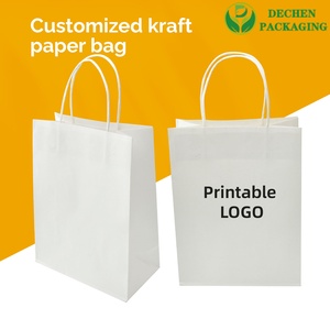 Milk Tea Paper Bags With Handles Disposable Milk Tea Paper Bags With Handles Disposable