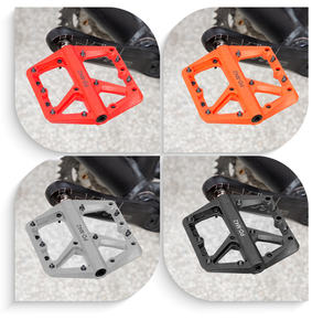 Pedais de bicicleta personalizados de náilon, pedais selados em 10 cores, largura 120, mtb, peças de bicicleta - Product Image 5