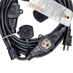 US Splitter Dây Mở Rộng AC Power Cord IEC Với Nhiều Cửa Hàng Cách Nhau CEE Thiết Bị Công Nghiệp - Product Image 2