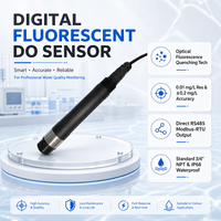 Sonde de fluorescence DO (oxygène dissous) en acier inoxydable 316L Yheng avec capteur optique RS485 Modbus pour l'élevage piscicole