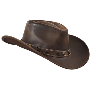 Sombrero de Vaquero de Cuero de Primera Calidad, Unisex, Marca Privada, Superventas, Estilo Clásico, Hecho en Pakistán - Product Image 2