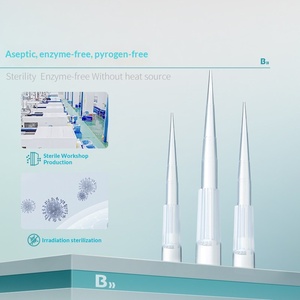 Puntas de Pipeta Desechables de Baja Retención, Esterilizadas, Libres de Enzimas, <span class=keywords><strong>en</strong></span> Bolsa y Caja - Product Image 1
