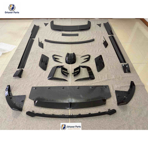 Kit carrosserie en fibre de carbone de style MSY pour le nouveau Land Rover Range Rover Sport SV <span class=keywords><strong>SVR</strong></span> 2024, mise à niveau vers les kits carrosserie de style M, lèvre de pare-chocs - Product Image 2