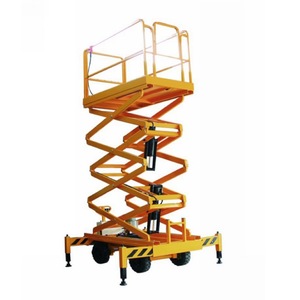 Plataforma elevadora de aleación de aluminio a prueba de explosiones Plataforma de trabajo aéreo eléctrico para sistema hidráulico de elevación de carga - Product Image 5