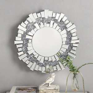 Espejo de pared de diamante triturado Muebles Decoración para el hogar Arte de la pared Espejos Spiegels Muebles Meubles Mobles - Product Image 2