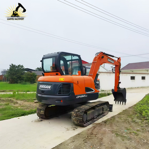 Bajo consumo de combustible y alta configuración Mini excavadora Doosan DX60 usada 3000 horas de trabajo Buen Estado - Product Image 3