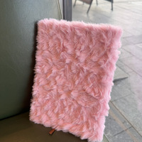 Carnet créatif en peluche pour étudiants, à feuilles mobiles, cadeau, motif Huhu, pour enfants et filles, carnet de notes simple et mignon