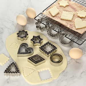 Ensemble de moules à biscuits <span class=keywords><strong>en</strong></span> acier inoxydable de qualité supérieure, trois pièces, offrant des résultats professionnels à un <span class=keywords><strong>prix</strong></span> abordable - Product Image 2