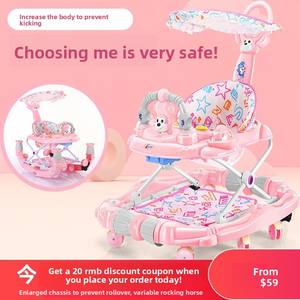 Andador para Bebé 4 en 1, Multifuncional, Plegable, con 8 Ruedas y <span class=keywords><strong>Mango</strong></span> de Empuje, Suministro de Fábrica - Product Image 6