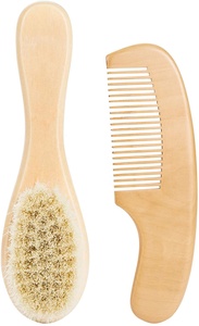 <span class=keywords><strong>Set</strong></span> sisir dan penutup rambut bayi, <span class=keywords><strong>Set</strong></span> sikat dan sisir untuk balita bayi baru lahir - Product Image 2