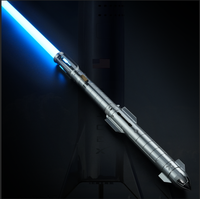 Nouveau Sabre laser Starship personnalisé à double lame, LED à effet de fusion, prêt pour les duels, à changement de couleur, avec effet de traînée et de fusion