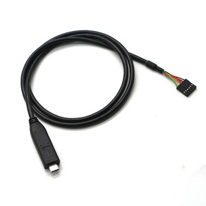 Cable USB Tipo C a Dupont de 6 Pines TTL 3.3V 5V UART con Circuito Integrado FT232RL Incorporado para Enrutador, GPS, Descarga y Depuración (OEM/ODM) - Product Image 1