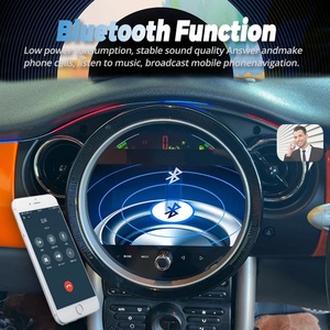 Radio para Auto con Navegación GPS Android Auto QLED de 9 Pulgadas, con WiFi 4G, para BMW Mini Cooper R50 R52 2003 2004 2007 - Product Image 5