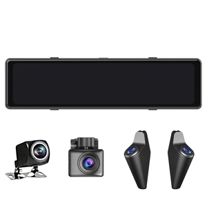 Forchevrole ống kính kép xe ghi <span class=keywords><strong>video</strong></span> 4K cảm ứng rộng chiếu hậu không thấm nước tầm nhìn ban đêm ghi âm phía trước phía sau máy ảnh - Product Image 2