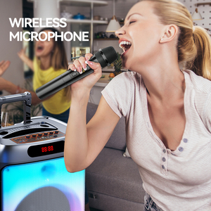 SING-E Zqs15125 Nhà Máy Trực Tiếp 15 Inch Xách Tay Xe Đẩy Loa Karaoke Với Pin Dung lượng Lớn Cho Bên Ngoài Trời & DJ - Product Image 3