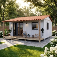 Maison conteneur écologique la plus vendue, solution modulaire préfabriquée extensible pour petites maisons, chambre et salon pour hôtels