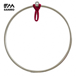 Hamac volant aérien pour yoga, ensemble d'entraînement avec sangle Daisy, pour entraînement de force aérien, Lyra, <span class=keywords><strong>cerceau</strong></span> aérien, sangle de poignet, boucle de fixation - Product Image 3