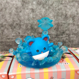 Figurines de bureau Pokémon Re-ment mignonnes en boîte mystère, porte-stylos <span class=keywords><strong>Vulpix</strong></span> Whimsicott Mew Marill, figurines en PVC pour étudiants, cadeau pour enfants - Product Image 4