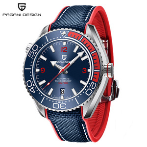 Reloj Mecánico para Hombre Pagani Design de 16 mm, Automático, Resistente al Agua, Correa de Acero Inoxidable, Reloj de Buceo - Product Image 1