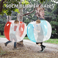 Feiyale Boule de sport gonflable en PVC pour jeux de plein air, Bubble Zorb Sumo Bopper, jouets pour enfants et adultes