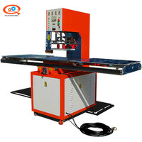Machine de gaufrage de tapis de sol de voiture à haute fréquence nouvel état avec table de travail coulissante de certificat CE