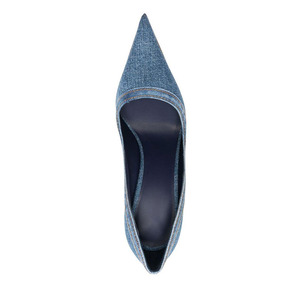 Mules en jean bleu 2025 – Nouvelle tendance, style original, élégantes, sexy, uniques, talons de créateur de luxe pour femme - Product Image 4