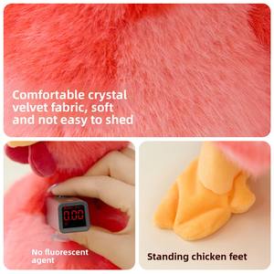 Juguete de Peluche <span class=keywords><strong>El</strong></span>éctrico <span class=keywords><strong>que</strong></span> Canta y <span class=keywords><strong>Baila</strong></span> al Estirar <span class=keywords><strong>el</strong></span> Cuello, para Unisex, Divertido y Original - Product Image 4