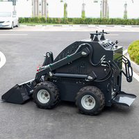 Minipala Compatta KSLS460 con Operatore a Terra, Carico Nominale 300kg, per Giardino, Fattoria e Costruzioni
