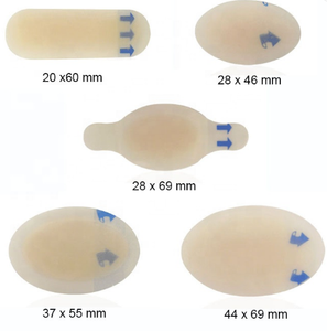 Risenmed Medical 6,9x2,8 cm Tratamiento de ampollas para pies Parche Adhesivo Hidrocoloide Blister Yeso - Product Image 6