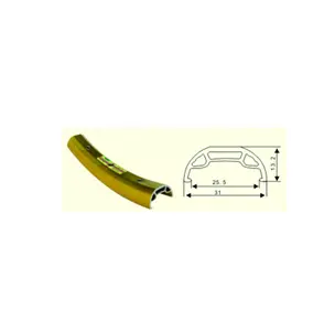 Jantes de <span class=keywords><strong>vtt</strong></span> de 26 pouces, en alliage CNC, doré, 36 trous, haute qualité, livraison gratuite - Product Image 1