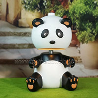 Lampe à cire fondue aromathérapie Panda, balcon de maison, romantique, sans feu, éclairage décoratif, chauffe-cire