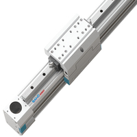 Sistema de Guía Lineal Industrial TR64 con Motor y Rodamientos, Capacidad de Carga 15-35kg, Estructura Antipolvo, Material de Aluminio para Control de Movimiento