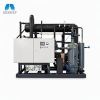 Unité de refroidissement de saumure industrielle à siphon à deux étages SGHSC1150YW, machine robuste refroidie par eau pour la dessalement de l'eau de mer