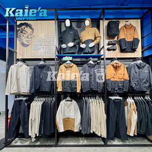 Quần áo hiện đại cửa hàng hiển thị giá sang trọng cửa hàng may mặc hiển thị đứng người đàn ông quần áo cửa hàng đồ nội thất cửa hàng quần áo thiết kế nội thất - Product Image 6