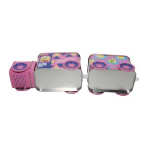 Boîte <span class=keywords><strong>de</strong></span> rangement robuste en fer blanc à plusieurs compartiments, finition mate, pour fournitures scolaires préscolaires, décoration <span class=keywords><strong>de</strong></span> bureau et cadeaux <span class=keywords><strong>de</strong></span> vacances pour enfants - Product Image 4