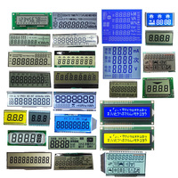 Écran LCD TN programmable de petite taille personnalisé et économique pour compteur d'eau et compteur d'énergie