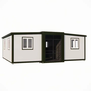 Casa portátil de acero ligero de construcción rápida de 40 pies y 20 pies, contenedor extensible móvil prefabricado para 4 dormitorios, Hogar para edificio de oficinas - Product Image 5