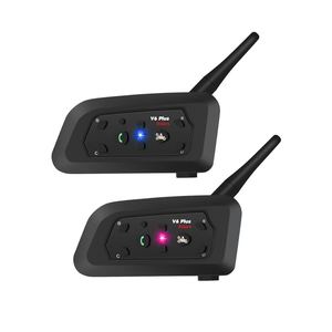 Comunicador para Casco 1V5 1500 Metros V6Plus V6Pro Riders 5.0 <span class=keywords><strong>Ejeas</strong></span> <span class=keywords><strong>V6</strong></span> <span class=keywords><strong>Pro</strong></span> 5.1 Auriculares para 5 Pilotos <span class=keywords><strong>V6</strong></span> <span class=keywords><strong>Pro</strong></span> <span class=keywords><strong>V6</strong></span> Plus - Product Image 1