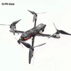 Dron de Carreras FPV Resistente con Estructura de Fibra de Carbono, Cámara HD, Transmisión de 10 km, Motor sin Escobillas de 900KV, Capacidad de Carga de 4 kg para Principiantes - Product Image 2