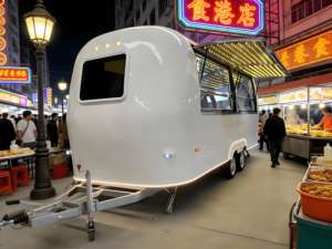 Remolque de Doner Kebab Turco con Asador Vertical y Horno para Lahmacun, para Shawarma de Pollo y Panes Picantes - Product Image 1