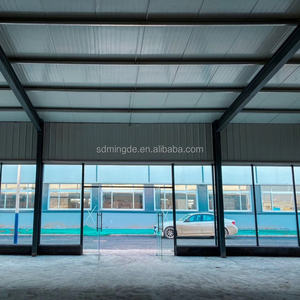 Estructura de Acero Prefabricada, Estructura Metálica, Edificio de Almacén Industrial para Uso en Fábricas de Manufactura - Product Image 1