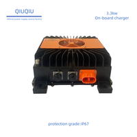 Chargeur de batterie 3,3 kW 96 V 32 A, chargeur étanche, chargeur de batterie au lithium 72 V 40 A 96 volts