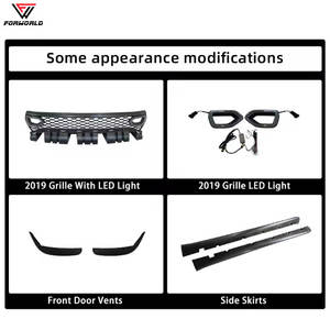 Nouveau Kit Carrosserie Large Complet SRT pour <span class=keywords><strong>Dodge</strong></span> <span class=keywords><strong>Charger</strong></span> 2015-2023 avec Pare-chocs Avant et Arrière, Calandre et Sourcils - Product Image 4